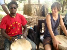 Stage de percussions africaines en Guinée