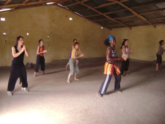Stage de danse africaine en Guinée